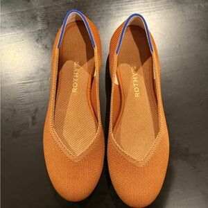 Rothy's Women's Orange Flats 7.5